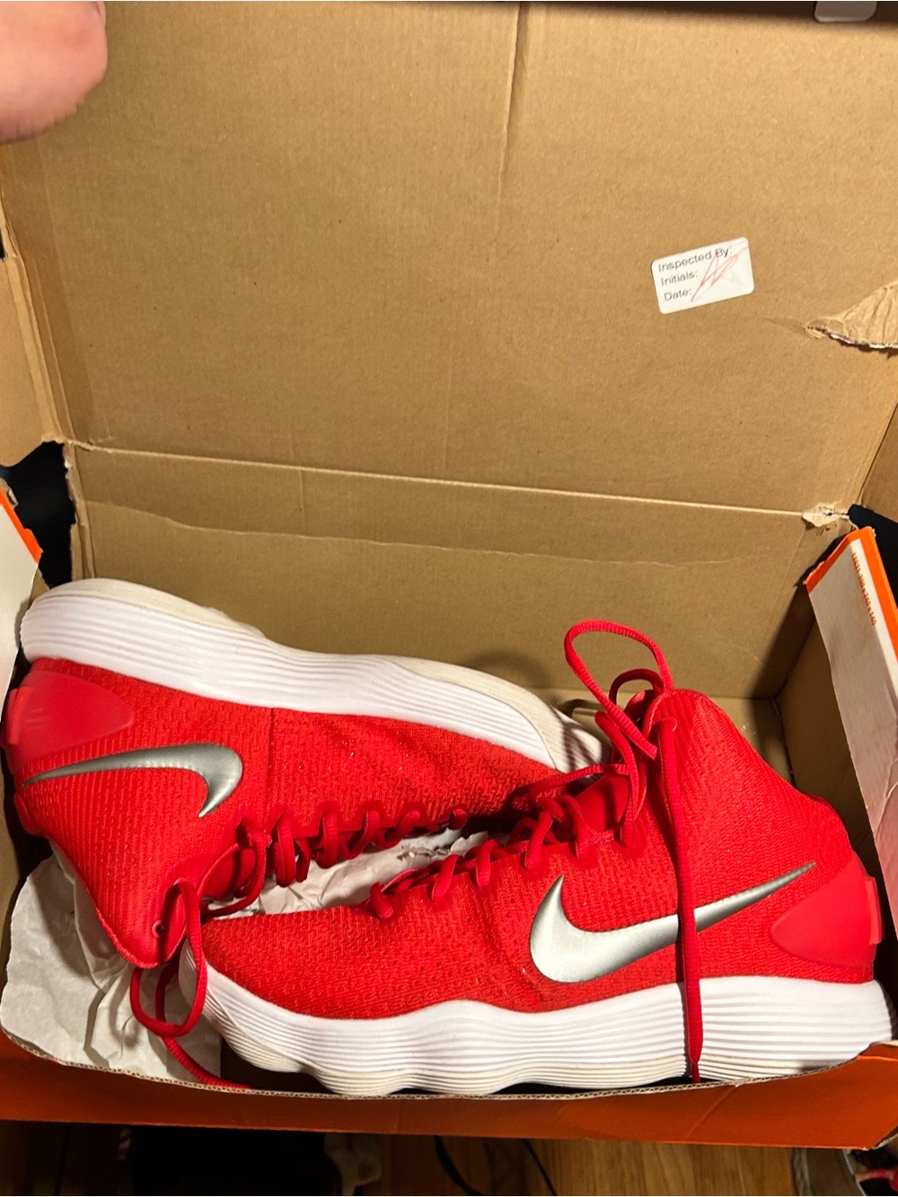 Nike Hyperdunk 2017 TB Red Sneakers